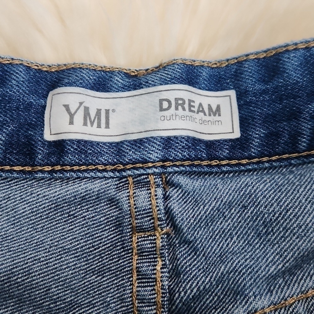 YMI Wide Leg Distressed Jean's - Picture 4 of 6
